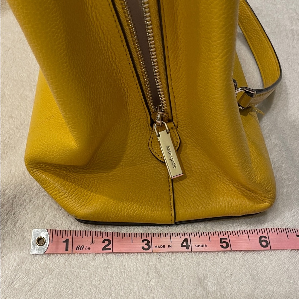 Kate Spade New York Jordyn Chain Handle Tote in Sunflower Yellow - Picture 15 of 16